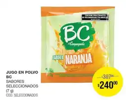Atomo Conviene Bc jugo en polvo sabores seleccionados oferta