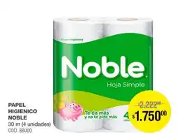 Atomo Conviene Noble papel higienico oferta