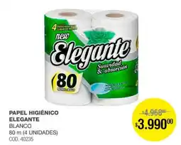 Atomo Conviene Elegante papel higiénico blanco oferta