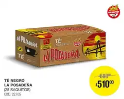 Atomo Conviene La posadena té negro oferta