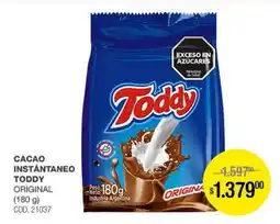 Atomo Conviene Toddy cacao instantaneo original oferta