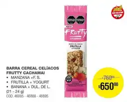 Atomo Conviene Frutty barra cereal celíacos oferta