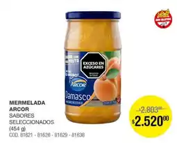 Atomo Conviene Arcor mermelada sabores seleccionados oferta