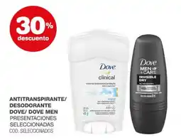 Atomo Conviene Dove antitranspirante/desodorante oferta