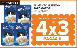 Carrefour Express Felix alimento húmedo para gatos oferta