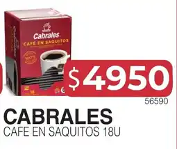 Masivos Cabrales cafe en saquitos oferta