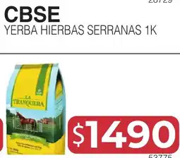 Masivos Cbse yerba hierbas serranas oferta