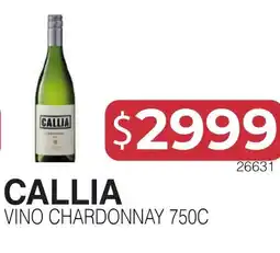 Masivos Callia vino chardonnay oferta