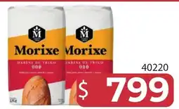 Masivos Morixe harina de trigo 000 oferta