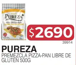 Masivos Pureza premezcla pizza-pan libre de gluten oferta