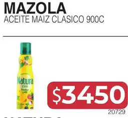 Masivos Natura aceite maiz clasico oferta