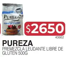 Masivos Pureza premezcla leudante libre de gluten oferta