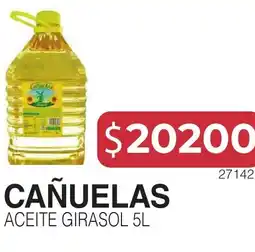 Masivos Canaletas aceite girasol oferta