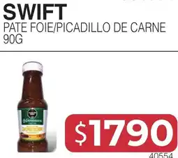 Masivos Swift pate foie/picadillo de carne oferta