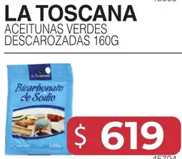 Masivos La toscana aceitunas verdes descarozadas oferta