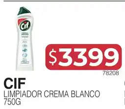 Masivos Cif limpiador crema blanco oferta
