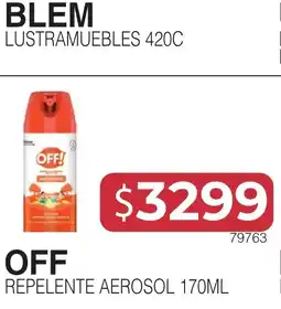 Masivos Off repelente aerosol oferta
