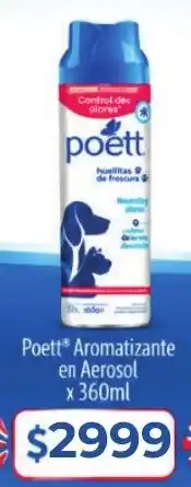 Masivos Poett aromatizante en aerosol oferta