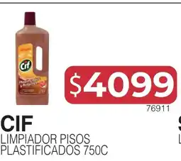 Masivos Cif limpiador pisos plastificados 750c oferta