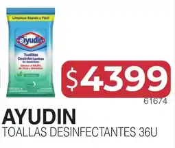 Masivos Ayudin toallas desinfectantes oferta
