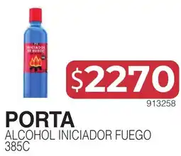 Masivos Porta alcohol iniciador fuego 385c oferta
