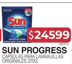 Masivos Sun progress capsulas para lavavajillas oferta