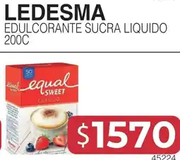 Masivos Ledesma edulcorante sucra liquido oferta