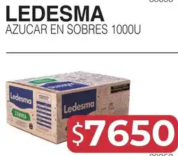 Masivos Ledesma azucar en sobres oferta