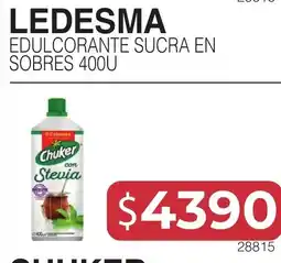 Masivos Chuker edulcorante sucra en sobres oferta