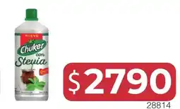 Masivos Chuker con Stevia oferta
