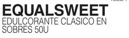 Masivos Equalsweet edulcorante clasico en sobres oferta
