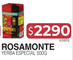 Masivos Rosamonte yerba especial oferta