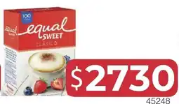 Masivos Equal sweet clásico oferta