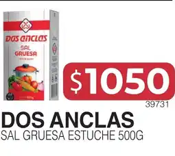 Masivos Dos anclas sal grufesa estuche oferta