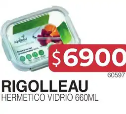 Masivos Rigalleau hermetico vidrio oferta