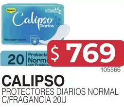 Masivos Calipso protectores diarios normal c/fragancia oferta