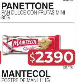 Masivos Mantecol postre de mani oferta