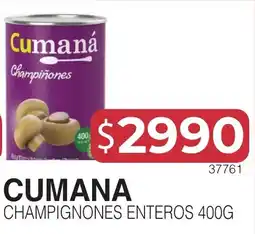 Masivos Cumana champiñones enteros oferta