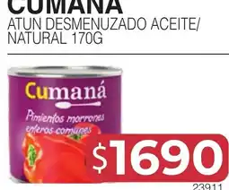 Masivos Cumaná atun desmenuzado aceite/natural oferta