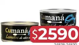Masivos Cumaná lomitos de atún oferta