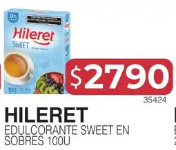 Masivos Hileret edulcorante sweet en sobres oferta