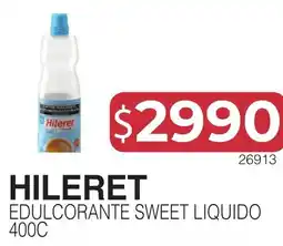 Masivos Hileret edulcorante sweet liquido oferta