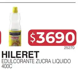 Masivos Hileret edulcorante zucra liquido oferta