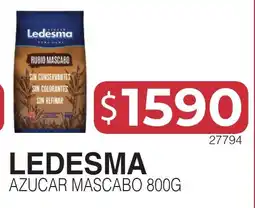 Masivos Ledesma azucar mascabo oferta