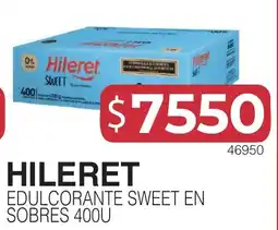 Masivos Hileret edulcorante sweet en sobres oferta