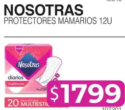 Masivos Nosotras protectores mamarios oferta