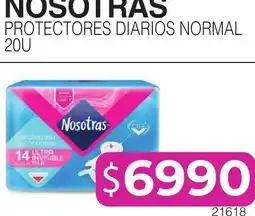 Masivos Nosotras protectores diarios normal oferta