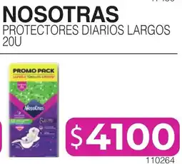 Masivos Nosotras protectores diarios largos oferta