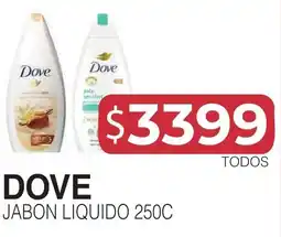 Masivos Dove jabon liquido oferta