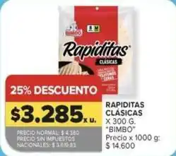 Carrefour Bimbo - rapiditas clásicas oferta